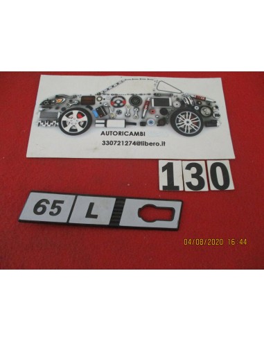 logo fregio scritta fiat ritmo sx 65l -  Az Ricambi  Sei alla ricerca di ricambi per la tua auto d’epoca?