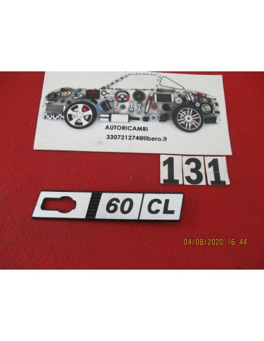 logo fregio scritta fiat ritmo dx 60 cl -  Az Ricambi  Sei alla ricerca di ricambi per la tua auto d’epoca?