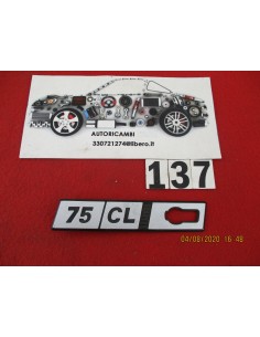 logo fregio scritta fiat ritmo sx 75 cl -  Az Ricambi  Sei alla ricerca di ricambi per la tua auto d’epoca?