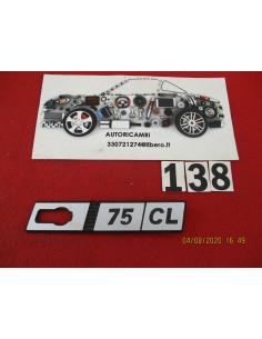 logo fregio scritta fiat ritmo dx 75 cl -  Az Ricambi  Sei alla ricerca di ricambi per la tua auto d’epoca?