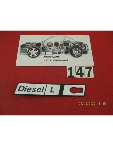 logo fregio scritta fiat ritmo sx diesel l -  Az Ricambi  Sei alla ricerca di ricambi per la tua auto d’epoca?