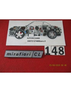 logo fregio scritta fiat 131 mirafori cl -  Az Ricambi  Sei alla ricerca di ricambi per la tua auto d’epoca?