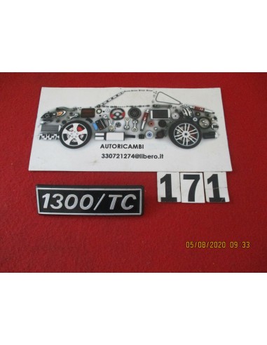 logo fregio scritta fiat 131 1300 tc -  Az Ricambi  Sei alla ricerca di ricambi per la tua auto d’epoca?