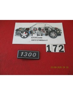 logo fregio scritta fiat 131 1300 -  Az Ricambi  Sei alla ricerca di ricambi per la tua auto d’epoca?