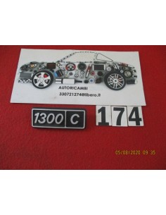 logo fregio scritta fiat 131 1300 c in metallo -  Az Ricambi  Sei alla ricerca di ricambi per la tua auto d’epoca?