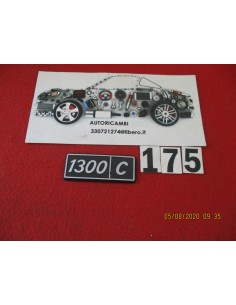 logo fregio scritta fiat 131 1300 c -  Az Ricambi  Sei alla ricerca di ricambi per la tua auto d’epoca?