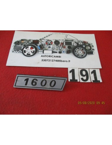 logo fregio scritta fiat 131 132 1600 -  Az Ricambi  Sei alla ricerca di ricambi per la tua auto d’epoca?