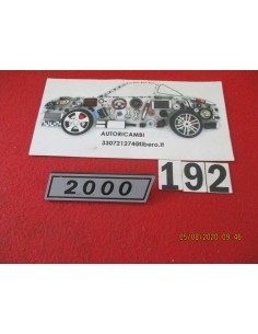 logo fregio scritta fiat 131 132 2000 -  Az Ricambi  Sei alla ricerca di ricambi per la tua auto d’epoca?