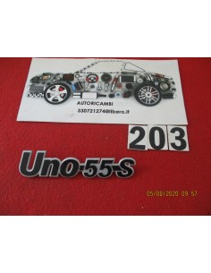 logo fregio scritta fiat uno 55 s -  Az Ricambi  Sei alla ricerca di ricambi per la tua auto d’epoca?