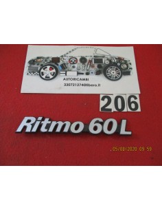 logo fregio scritta fiat ritmo 60 l -  Az Ricambi  Sei alla ricerca di ricambi per la tua auto d’epoca?