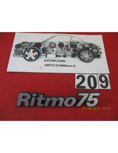 logo fregio scritta fiat ritmo 75 -  Az Ricambi  Sei alla ricerca di ricambi per la tua auto d’epoca?
