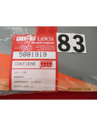 5881919 serie guarnizioni smeriglio fiat 131 132 campagnola -  Az Ricambi  Sei alla ricerca di ricambi per la tua auto d’epoca?
