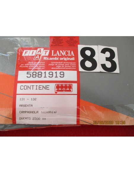 5881919 serie guarnizioni smeriglio fiat 131 132 campagnola -  Az Ricambi  Sei alla ricerca di ricambi per la tua auto d’epoca?