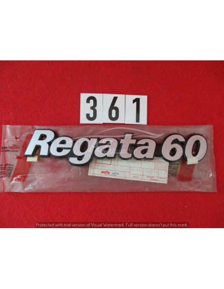 logo fregio scritta adatto a fiat regata 60 -  Az Ricambi  Sei alla ricerca di ricambi per la tua auto d’epoca?